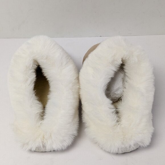 Crown Vintage Sammy Scuff Slippers, Beige, Big Kids 4 - Picture 4 of 5